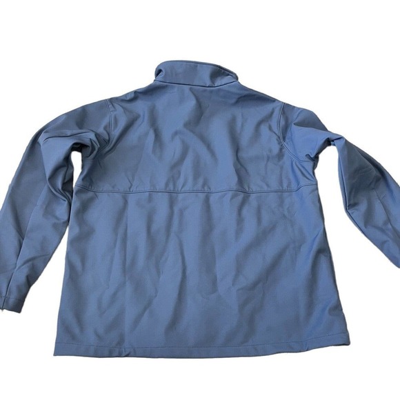 COLUMBIA Mens Ascender Softshell Front Zip Jacket Blue Collegiate Navy X-Large - Picture 7 of 12
